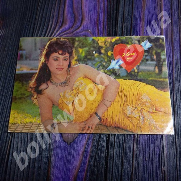 Mandakini rare postcard