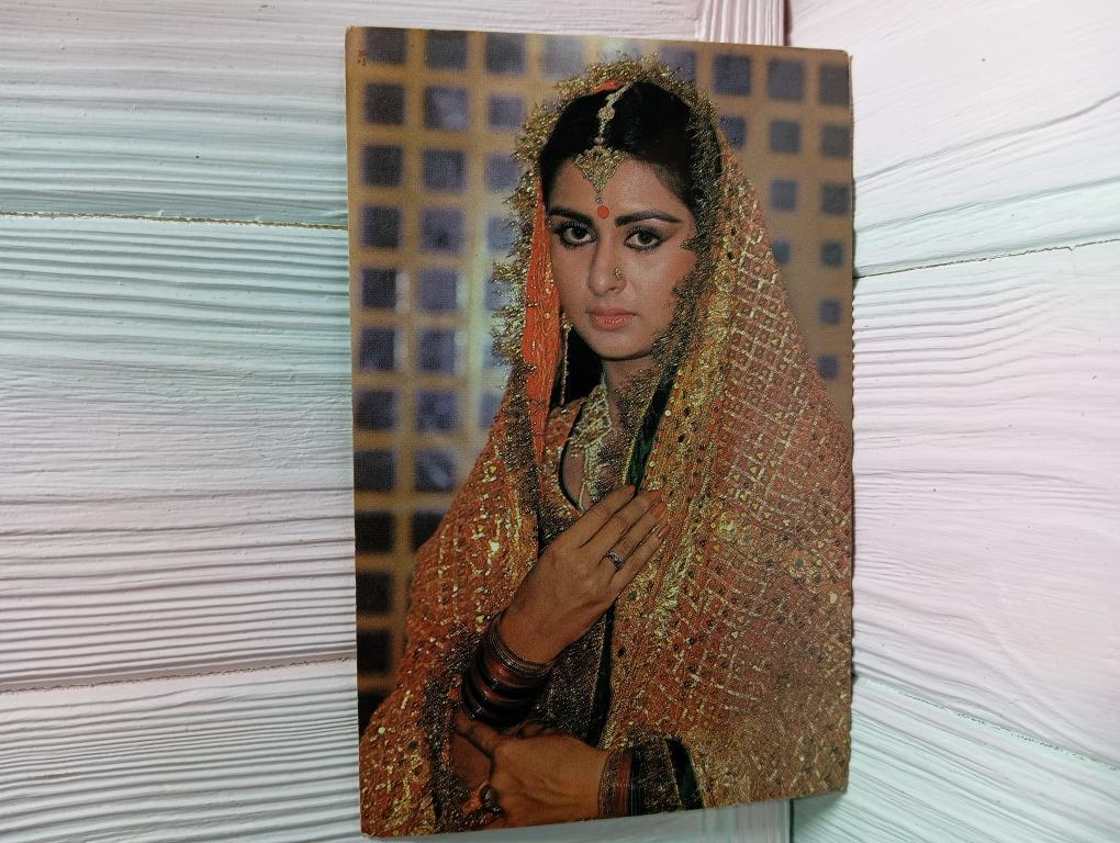 Poonam Dhillon rare postcard