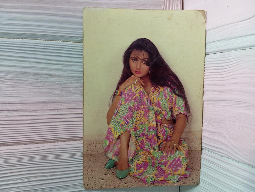 Poonam Dhillon rare postcard