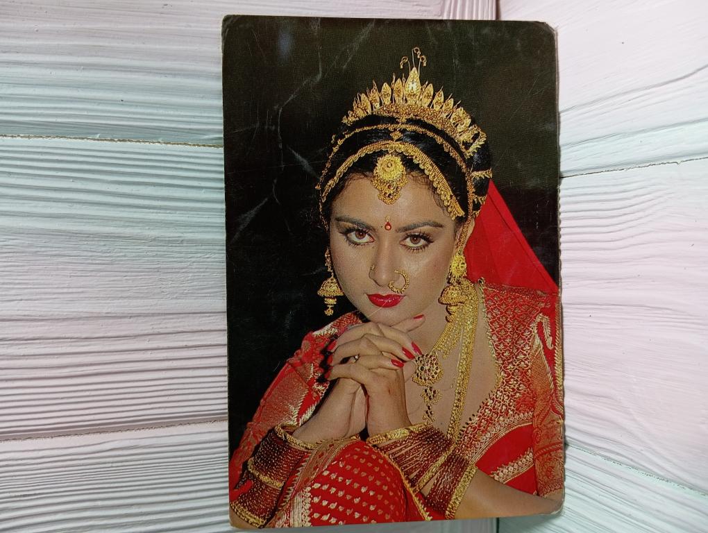 Poonam Dhillon rare postcard