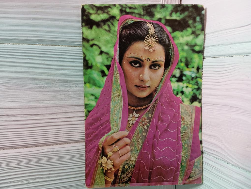 Poonam Dhillon rare postcard