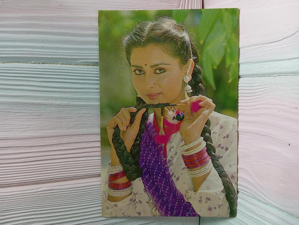 Poonam Dhillon rare postcard