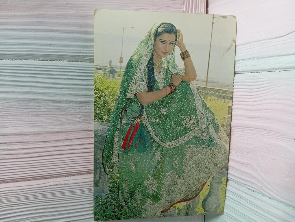 Poonam Dhillon rare postcard