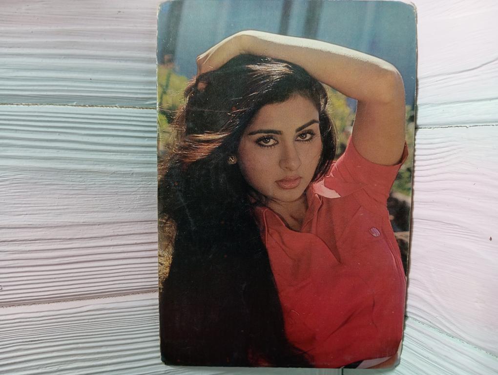 Poonam Dhillon rare postcard