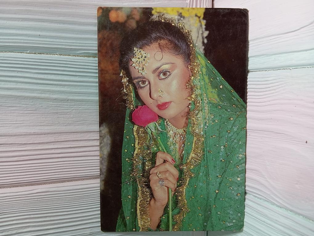 Poonam Dhillon rare postcard