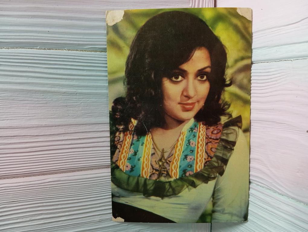 Hema Malini rare postcard