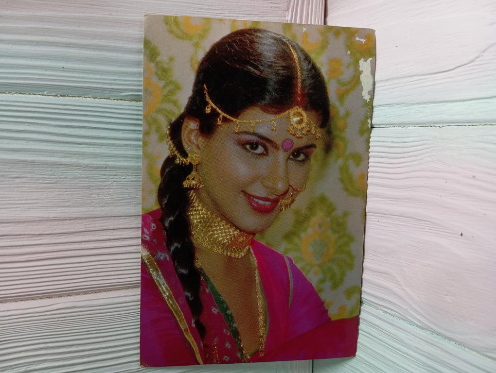 Anita Raj rare bollywood postcard