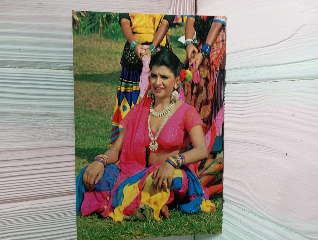 Anita Raj rare bollywood postcard